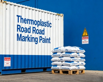 Bulk Non Hazardous Thermoplastic Road Marking Paint Export Service for Foreign Trade SOHO and Trading Companies