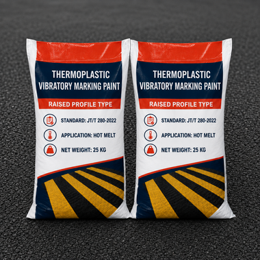 Thermoplastic Raised Profile Vibratory Road Marking Paint